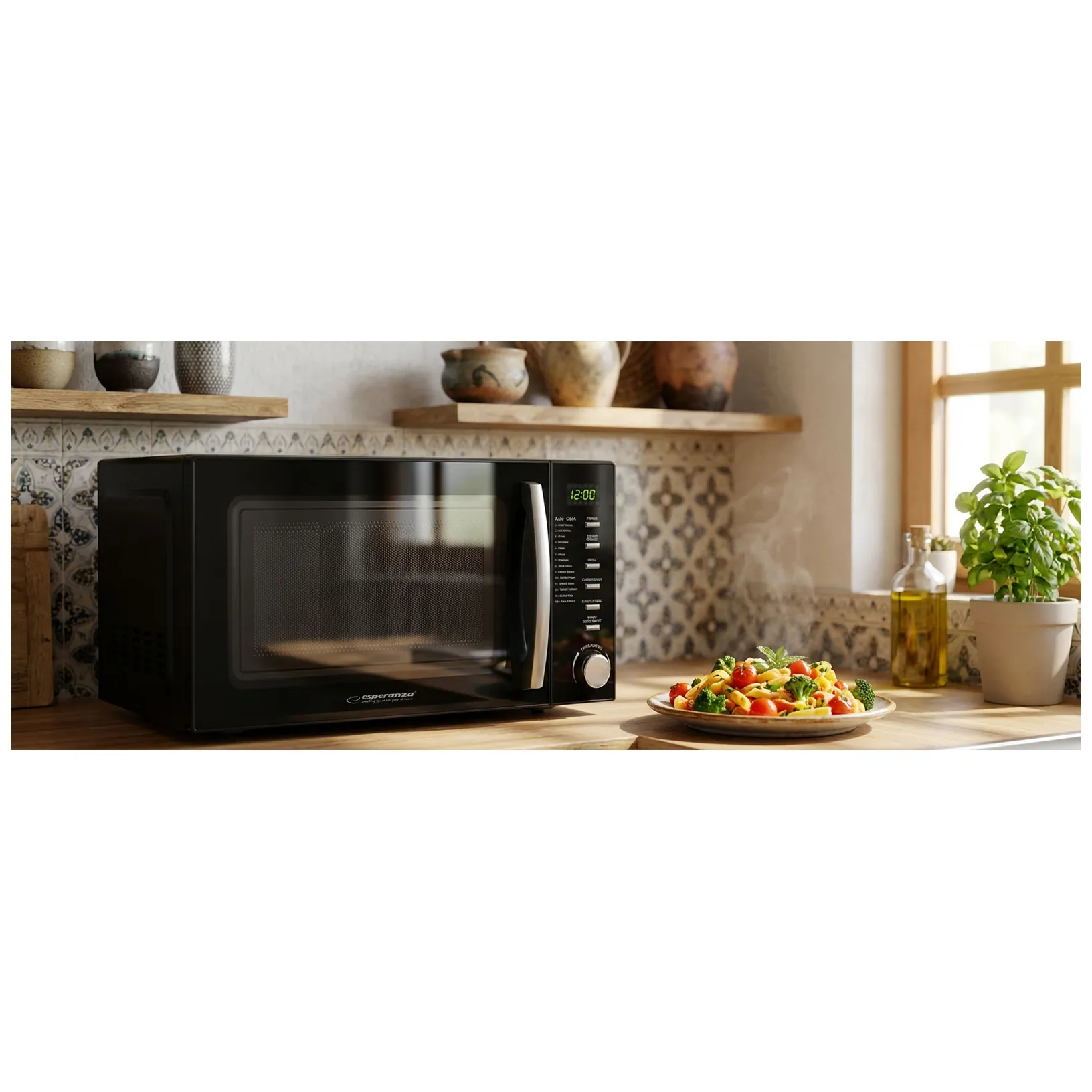 EKO010 Esperanza kuchenka mikrofalowa z grillem cocinero - obrazek 5