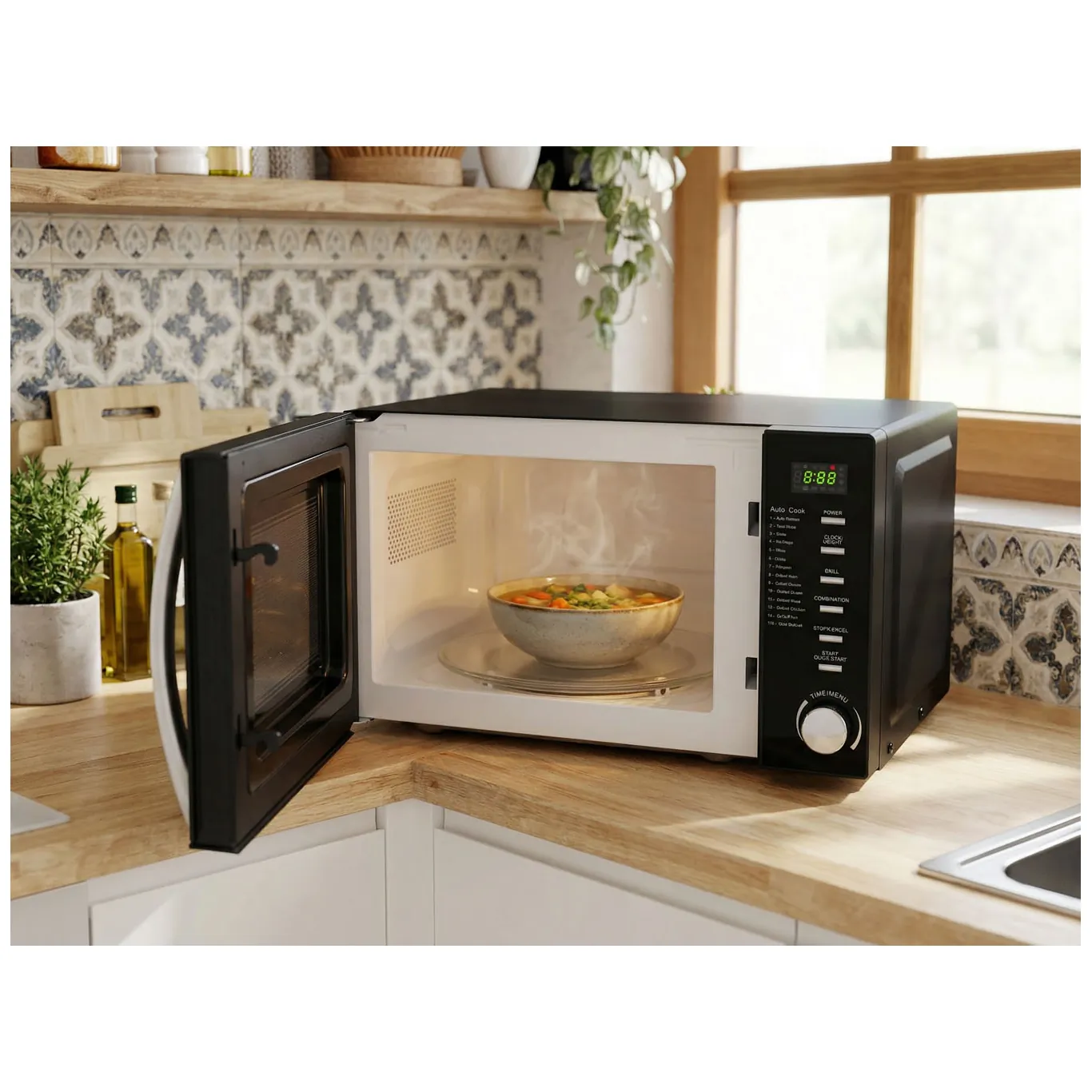 EKO010 Esperanza kuchenka mikrofalowa z grillem cocinero - obrazek 6