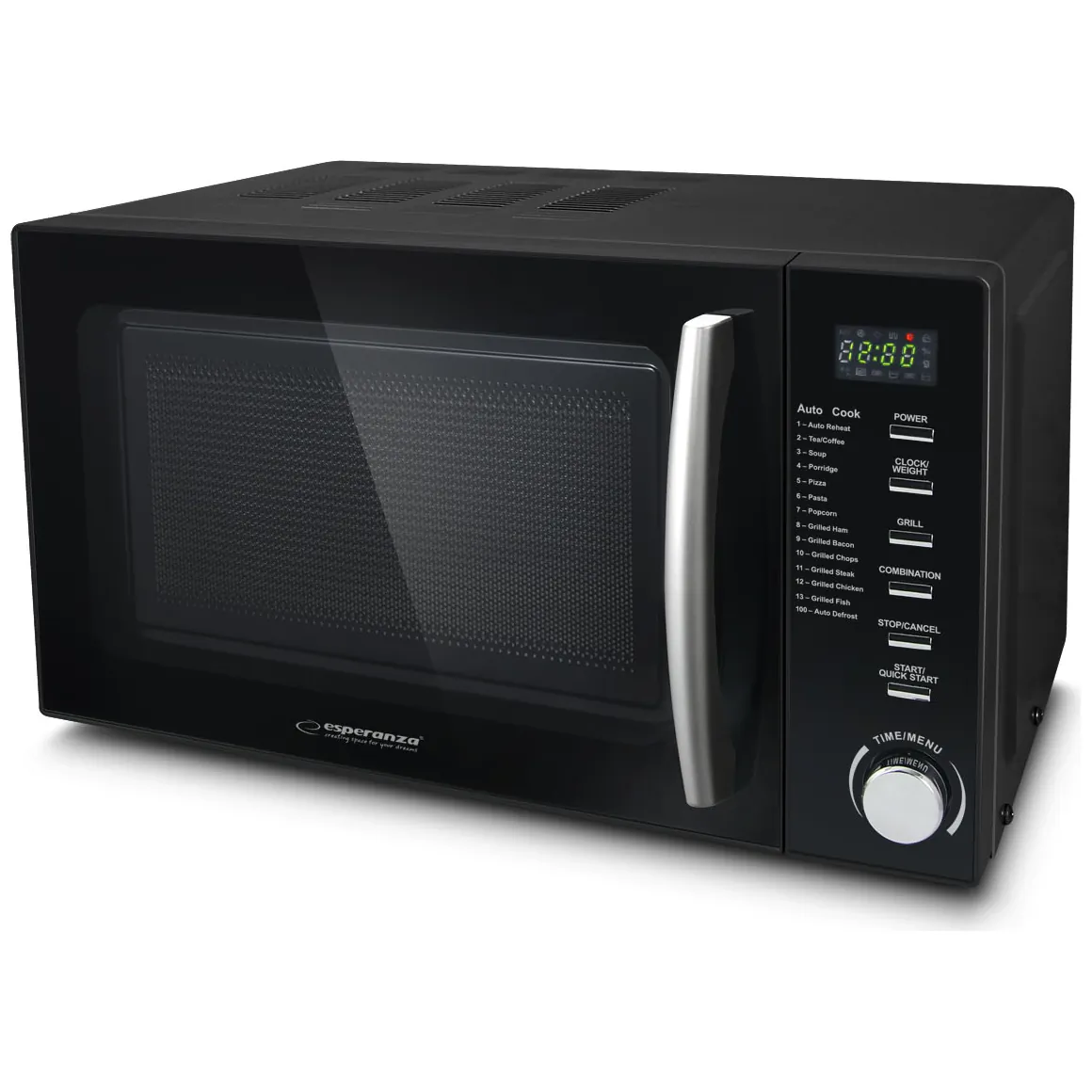 EKO010 Esperanza kuchenka mikrofalowa z grillem cocinero