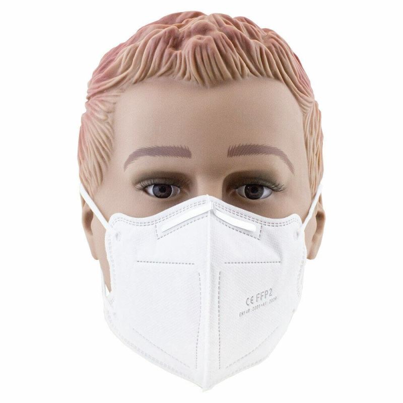 Maska Maseczka Ochronna FFP2 KN95 Certyfikat Norma CE 10 sztuk - obrazek 4