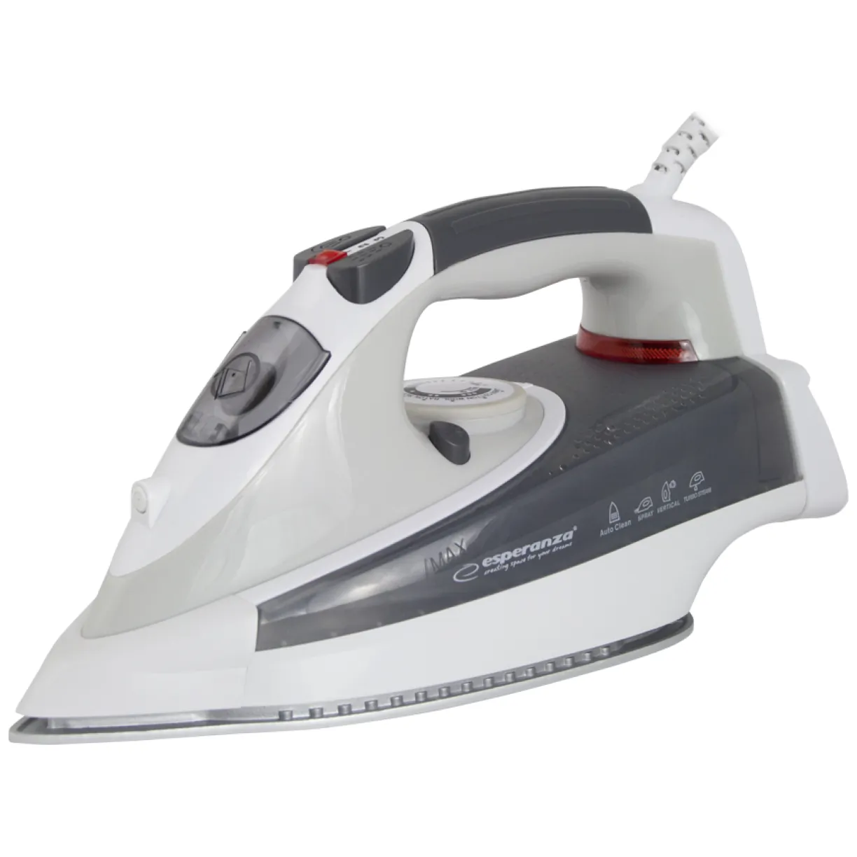EHI009 Esperanza żelazko parowe chino ceramic 2400w