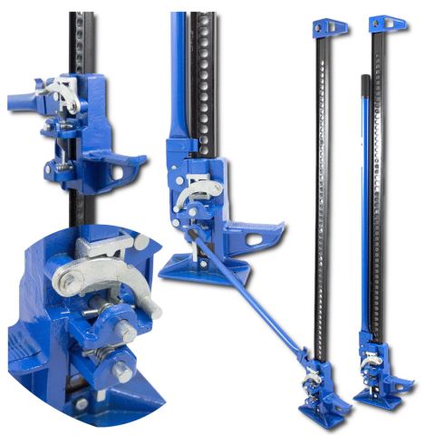 podnośnik kolejowy farmerski 3t hi-lift lewarek off-road 132 cm 3000kg