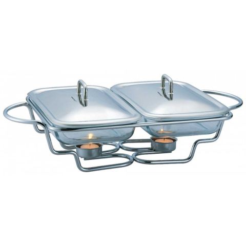 PODGRZEWACZ ŻAROODPORNY STOŁOWY 2x1,6L KINGHOFF KH-1412