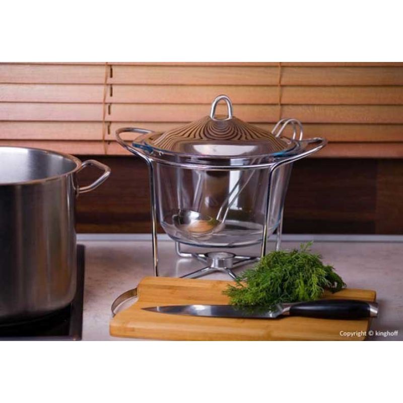 PODGRZEWACZ ŻAROODPORNY WAZA 4,1L KINGHOFF KH-1413 - obrazek 2