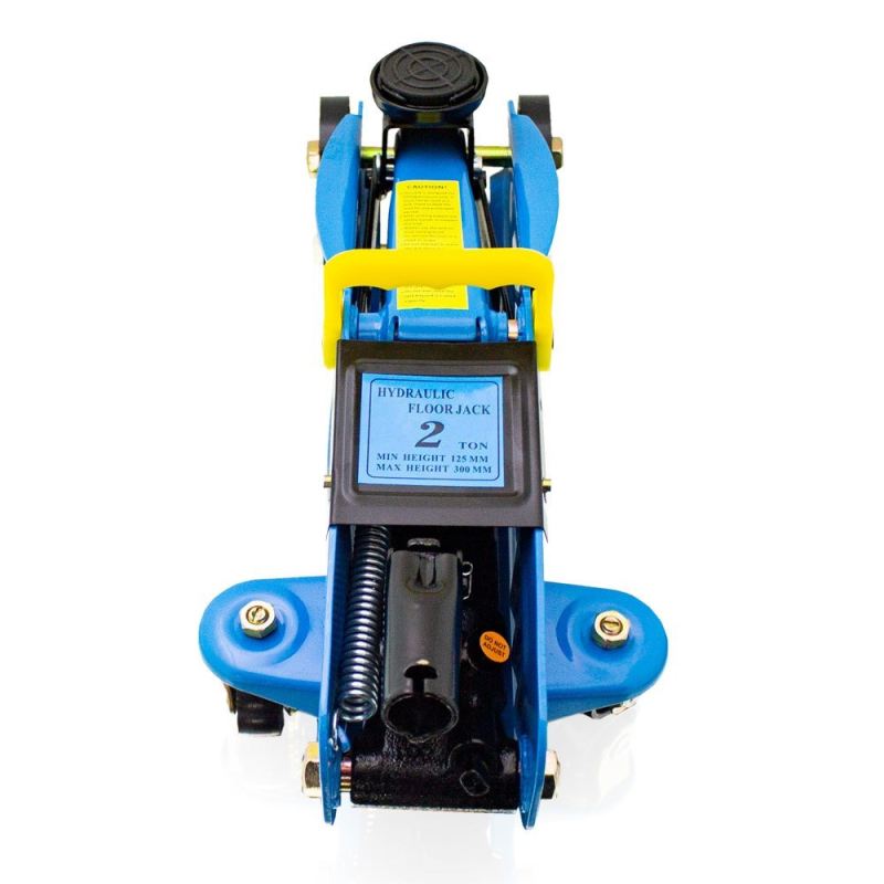 Podnośnik Hydrauliczny BITUXX 2T Lewarek Warsztatowy 12,5-33 cm Niebieski - obrazek 3