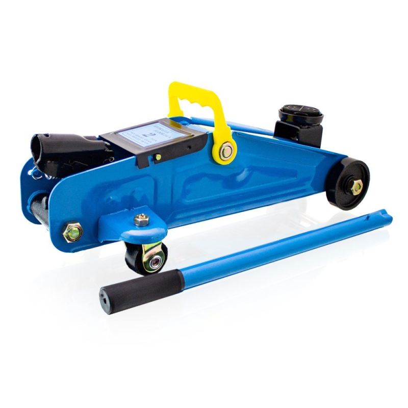 Podnośnik Hydrauliczny BITUXX 2T Lewarek Warsztatowy 12,5-33 cm Niebieski - obrazek 6