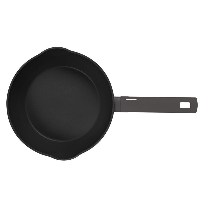 GŁĘBOKA PATELNIA TYTANOWA 28cm BERLINGER HAUS BH-8121 ANTRACIT - obrazek 3