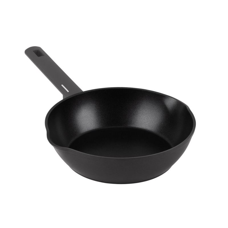GŁĘBOKA PATELNIA TYTANOWA 28cm BERLINGER HAUS BH-8121 ANTRACIT - obrazek 5