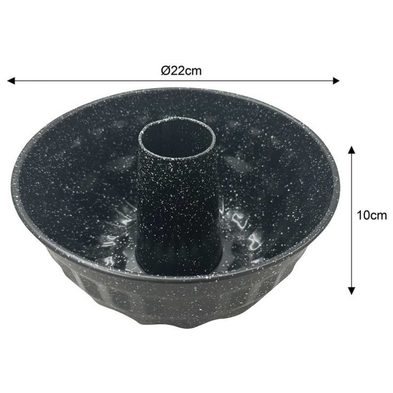 GRANITOWA FORMA BLACHA DO PIECZENIA BABKI 22cm KLAUSBERG KB-7839 - obrazek 14