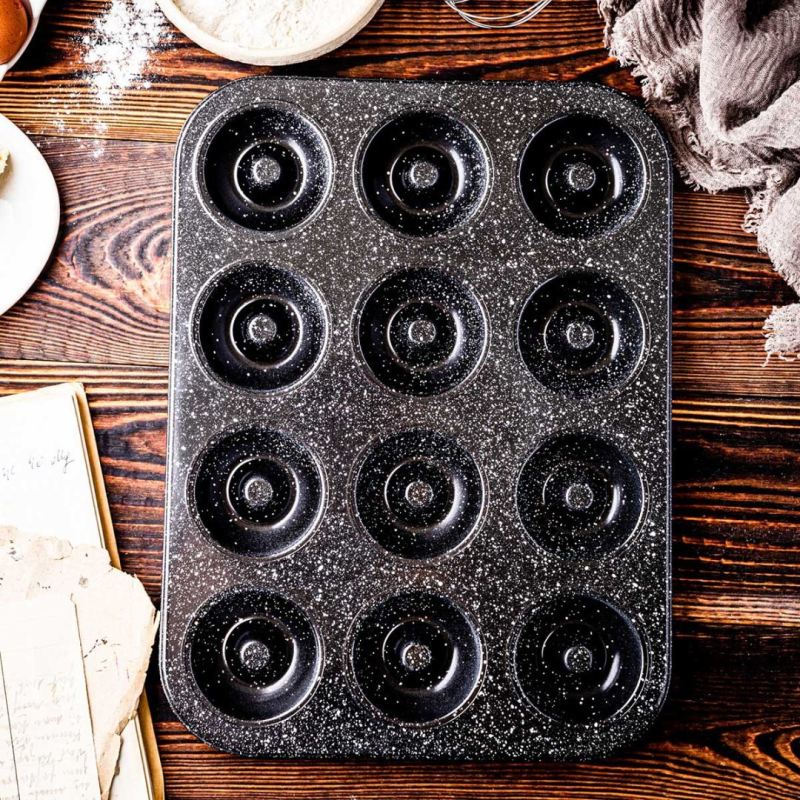 GRANITOWA FORMA DO PIECZENIA 12 PĄCZKÓW DONUT KLAUSBERG KB-7841 - obrazek 5