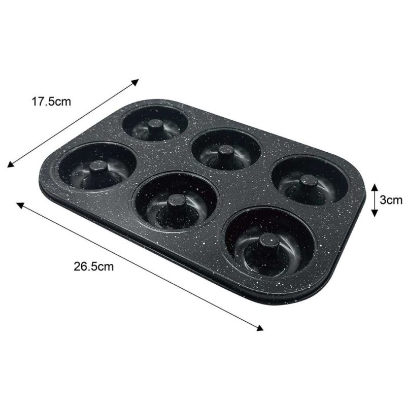 GRANITOWA FORMA DO PIECZENIA 6 PĄCZKÓW DONUT KLAUSBERG KB-7840 - obrazek 10