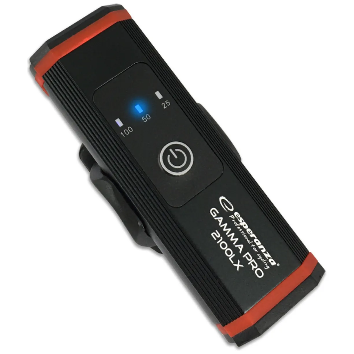 EOT058 Esperanza profesjonalna lampka rowerowa led na przód 2w1 gamma pro 2100 lx - obrazek 5