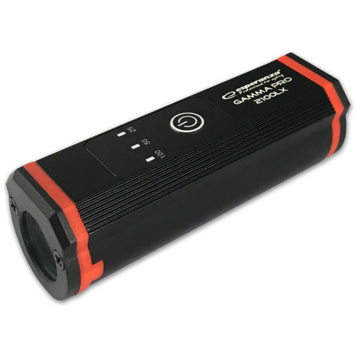 EOT058 Esperanza profesjonalna lampka rowerowa led na przód 2w1 gamma pro 2100 lx