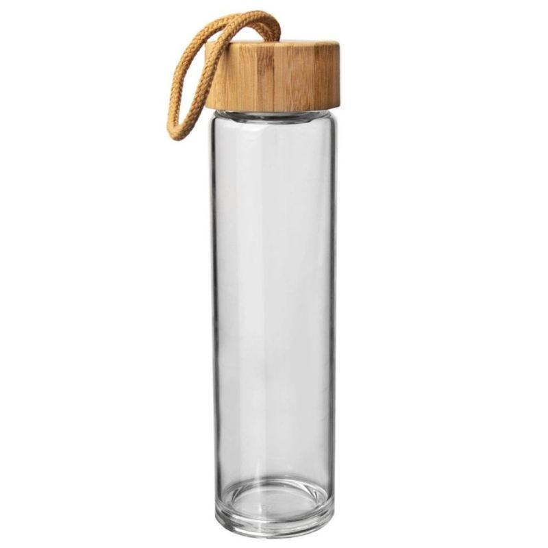 SZKLANA BUTELKA 450ml NA WODĘ Z SITKIEM 143757 - obrazek 3