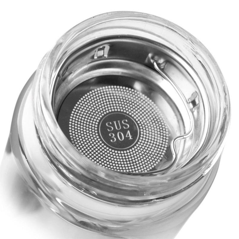 SZKLANA BUTELKA 450ml NA WODĘ Z SITKIEM 143757 - obrazek 5