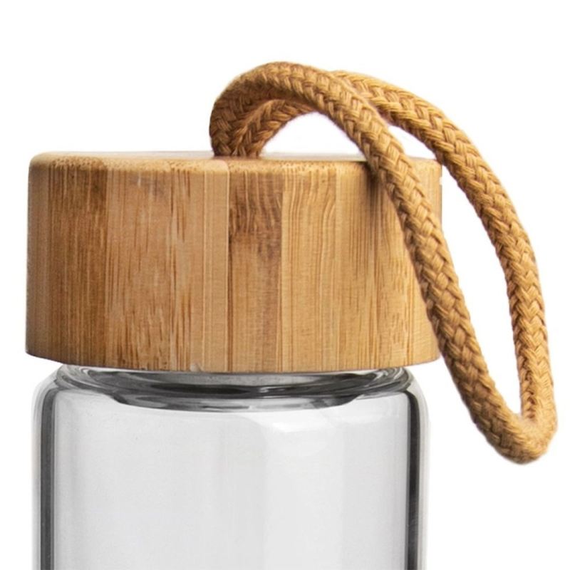 SZKLANA BUTELKA 450ml NA WODĘ Z SITKIEM 143757 - obrazek 9