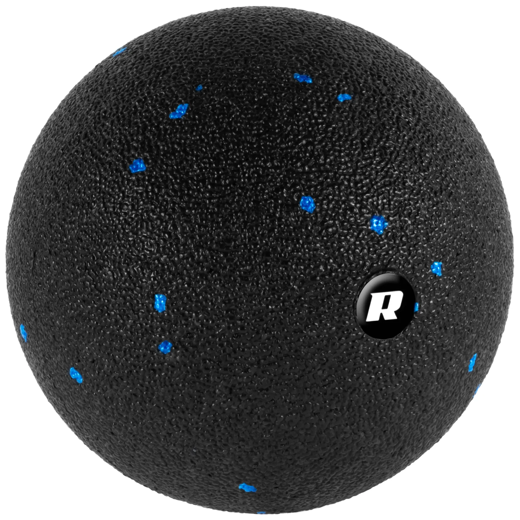 Zestaw wałek do masażu, mini roller, 2 piłki, 2 duoball-e , 6 elementów, kolor czarno-niebieski, materiał EPP, REBEL ACTIVE - obrazek 5