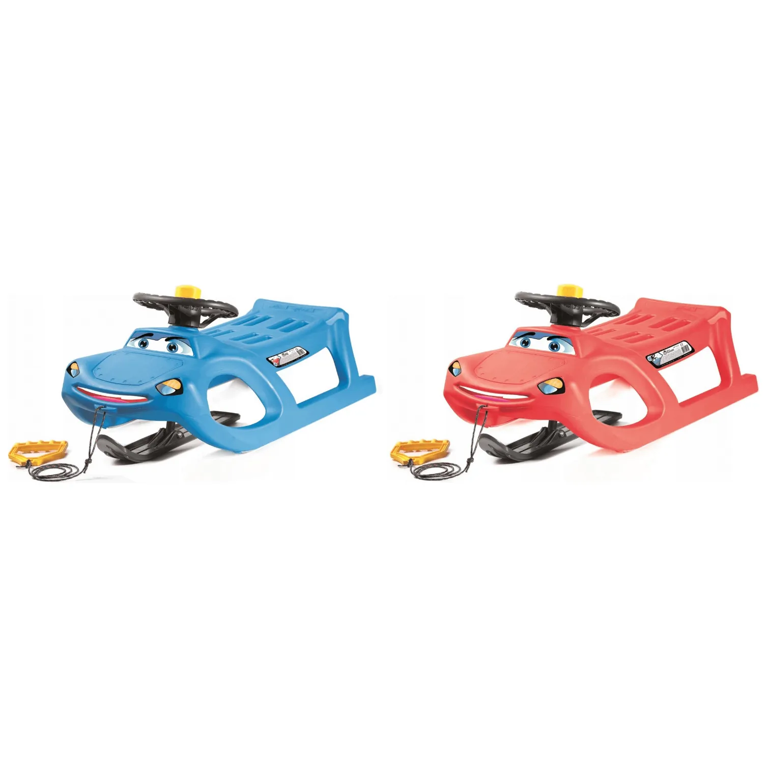 Sanki sterowane Prosperplast Zigi-Zet Control czerwone - obrazek 3