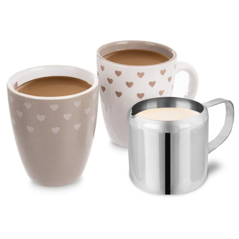 MLECZNIK DZBANEK STALOWY DO SPIENIANIA MLEKA 150ml - obrazek 2
