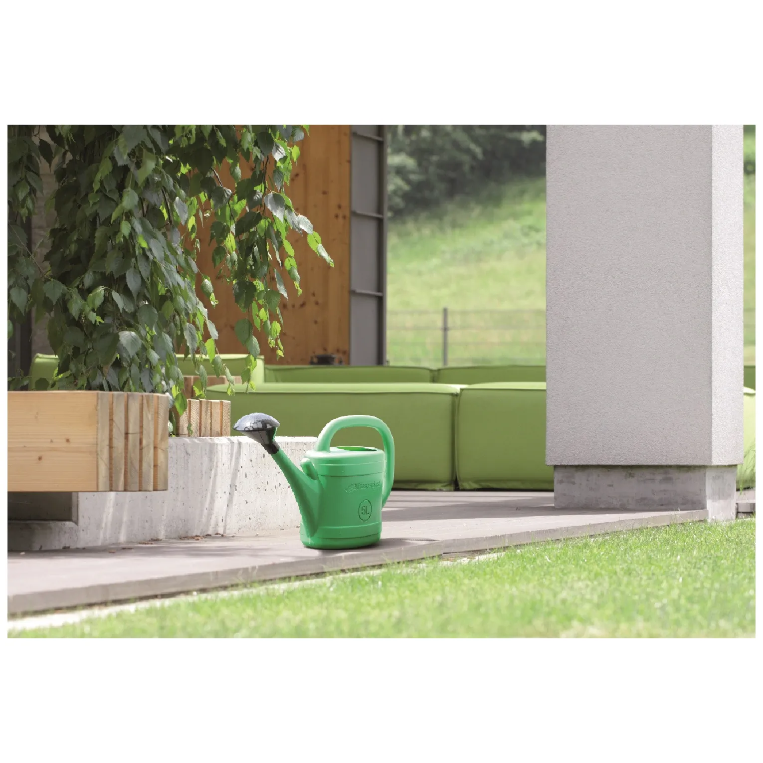 Konewka 8L Spring zielona - obrazek 3