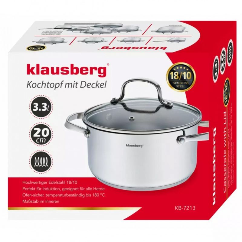 KLAUSBERG GARNEK Z POKRYWĄ 3.3 L KB-7213 - obrazek 5