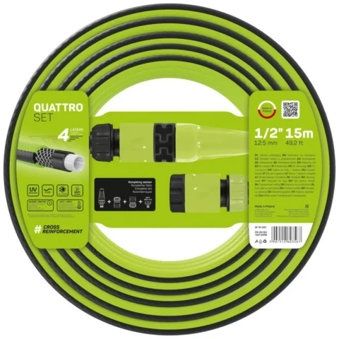 Zestaw ogrodowy 15m 1/2" Cellfast Quattro