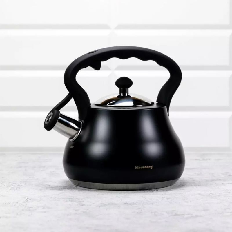 CZAJNIK Z GWIZDKIEM KLAUSBERG 2,7L KB-7446 - obrazek 4