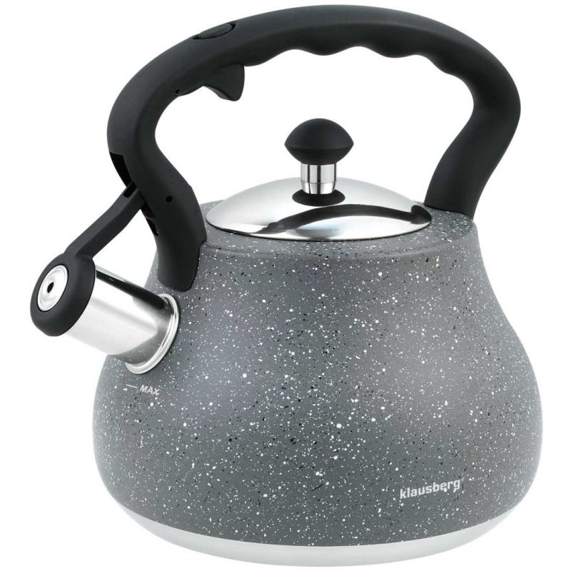 CZAJNIK Z GWIZDKIEM KLAUSBERG 2,7L KB-7447