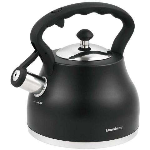CZAJNIK Z GWIZDKIEM KLAUSBERG 2,7L KB-7448