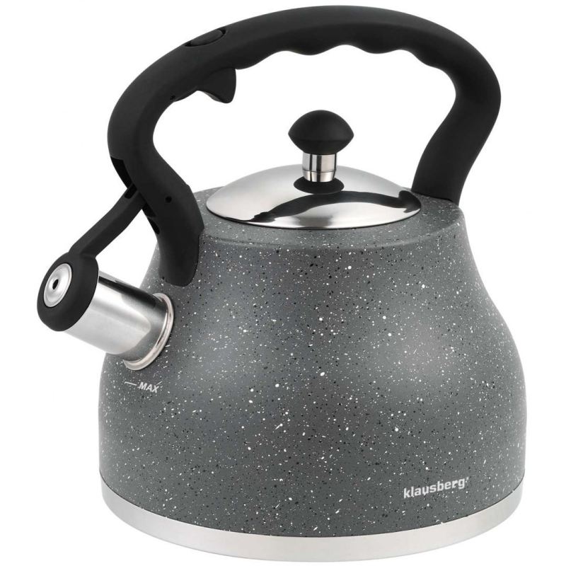 CZAJNIK Z GWIZDKIEM KLAUSBERG 2,7L KB-7449