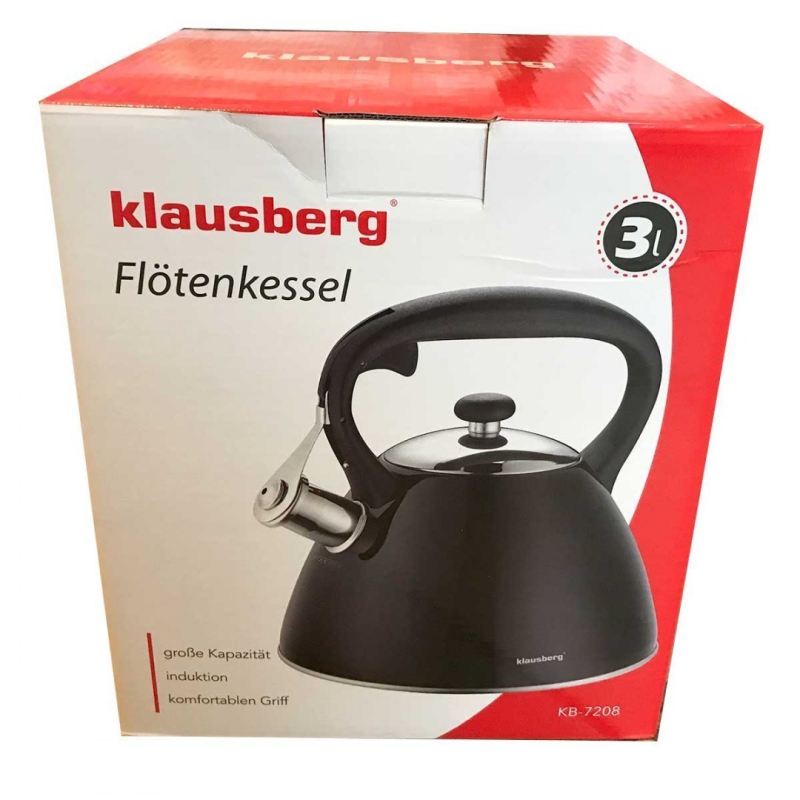 CZAJNIK Z GWIZDKIEM KLAUSBERG 3L KB-7208 - obrazek 5