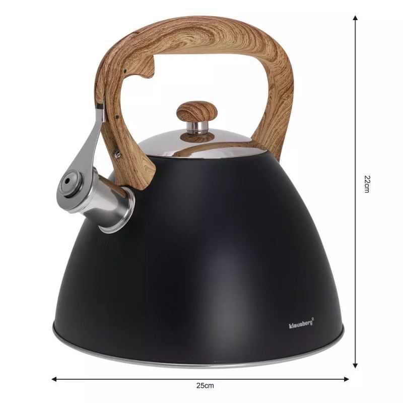 CZAJNIK Z GWIZDKIEM KLAUSBERG 3L KB-7262 - obrazek 4