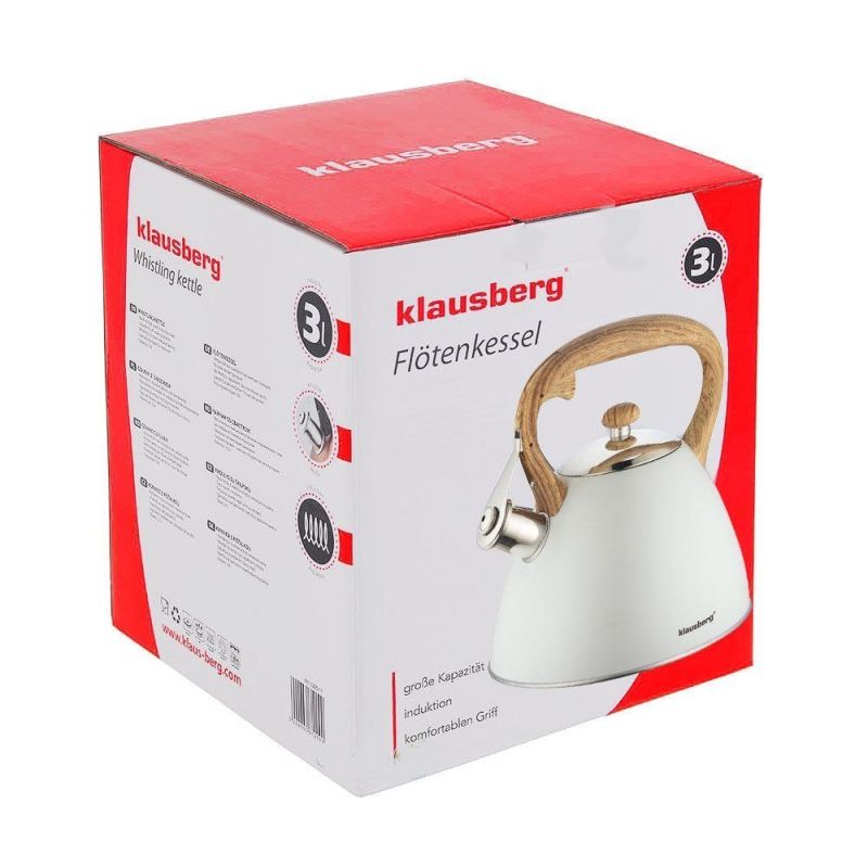 CZAJNIK Z GWIZDKIEM KLAUSBERG 3L KB-7264 - obrazek 3