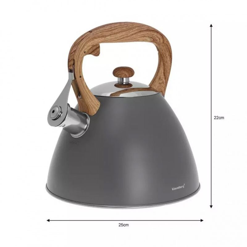 CZAJNIK Z GWIZDKIEM KLAUSBERG 3L KB-7297 - obrazek 6