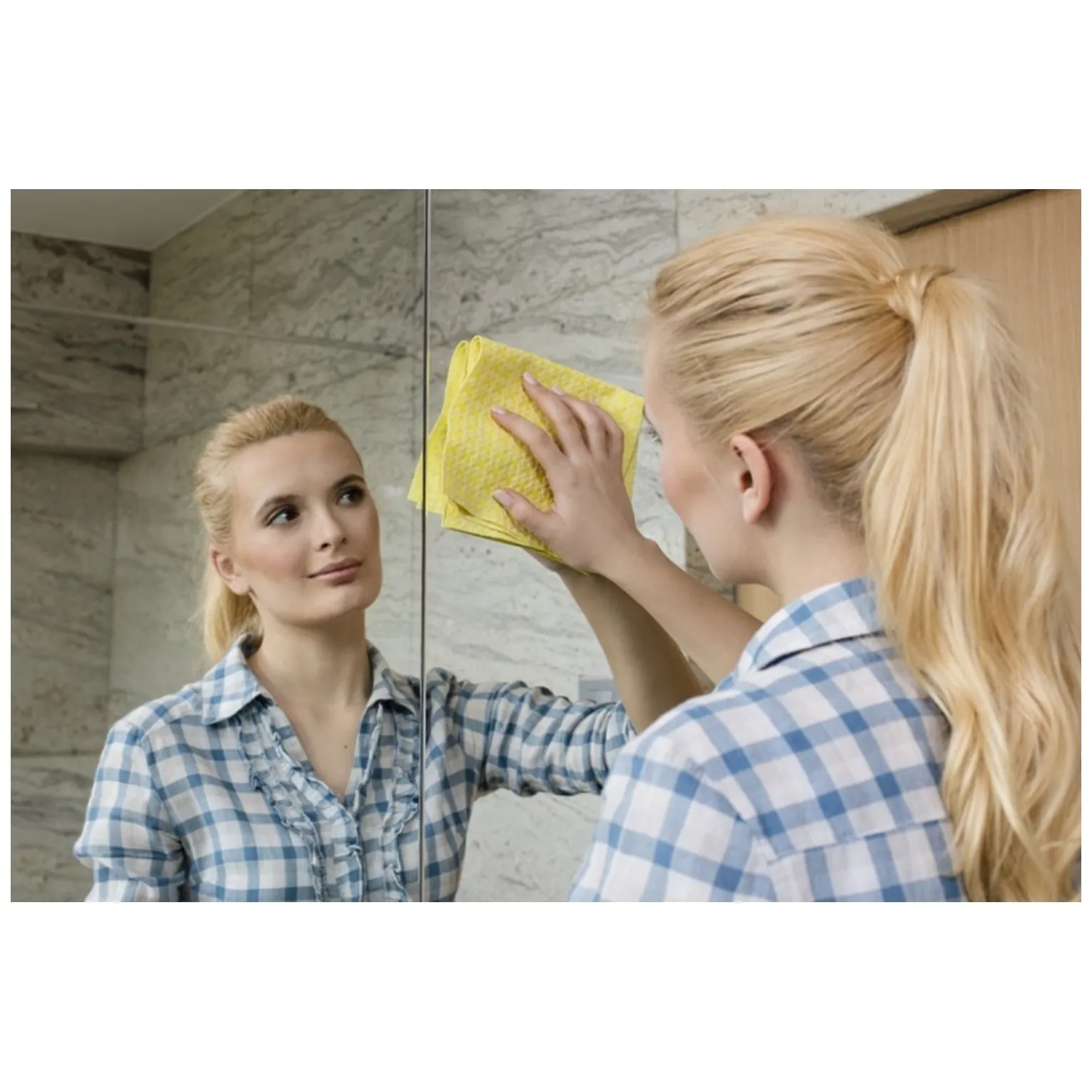 Ściereczka PVA Vileda Actifibre okienna - obrazek 5