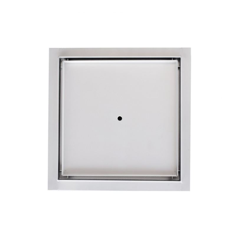 Odpływ Prysznicowy Kwadratowy 25x25 cm Stal Nierdzewna Wyjmowany Syfon - obrazek 3