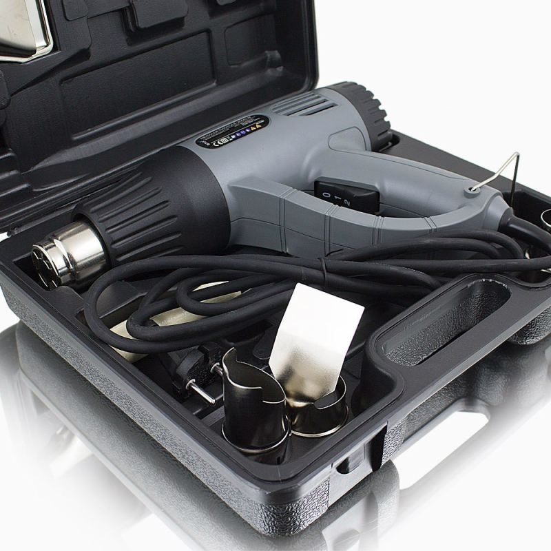 OPALARKA / PISTOLET Z GORĄCYM POWIETRZEM 2000W DUŻA MOC GRZEWCZA - obrazek 5