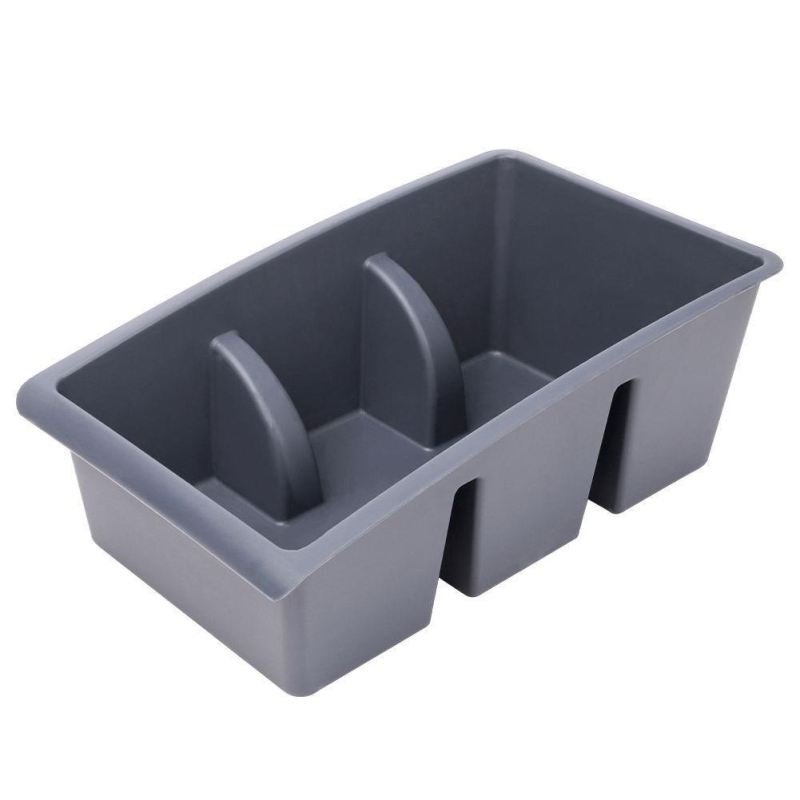 ORGANIZER POJEMNIK NA PRZYPRAWY W TOREBKACH SZARY 229047-S - obrazek 3