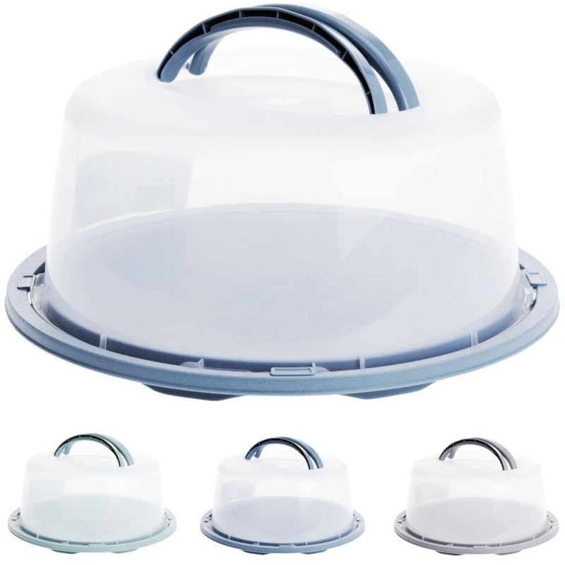 OKRĄGŁY POJEMNIK NA CIASTO TORT 34cm 153705 - obrazek 3