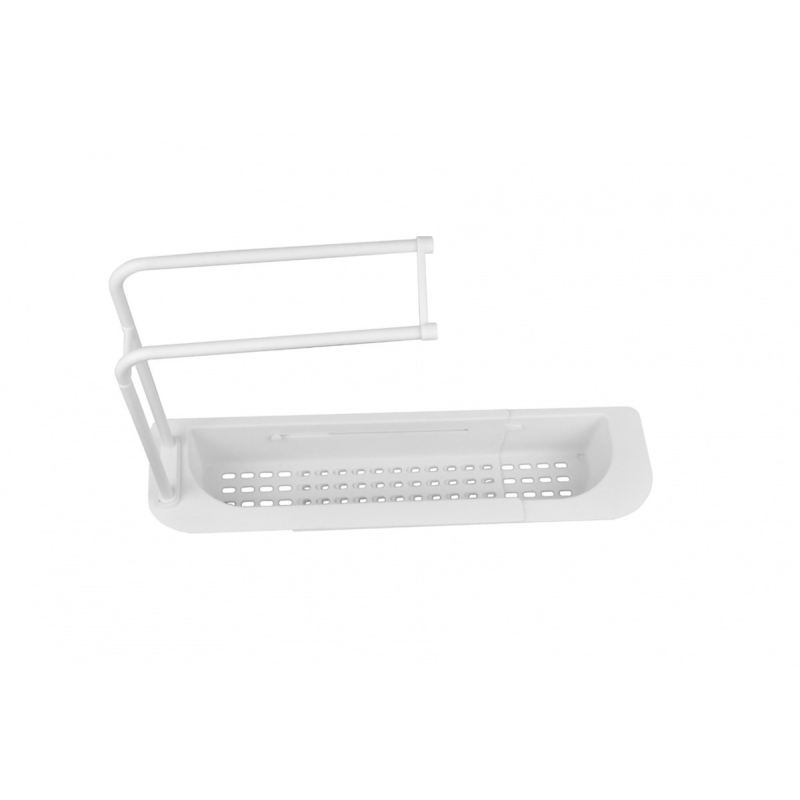ORGANIZER DO ZLEWOZMYWAKA REGULOWANY 36–50,5 CM PRAKTYCZNY BIAŁY BITUXX - obrazek 2