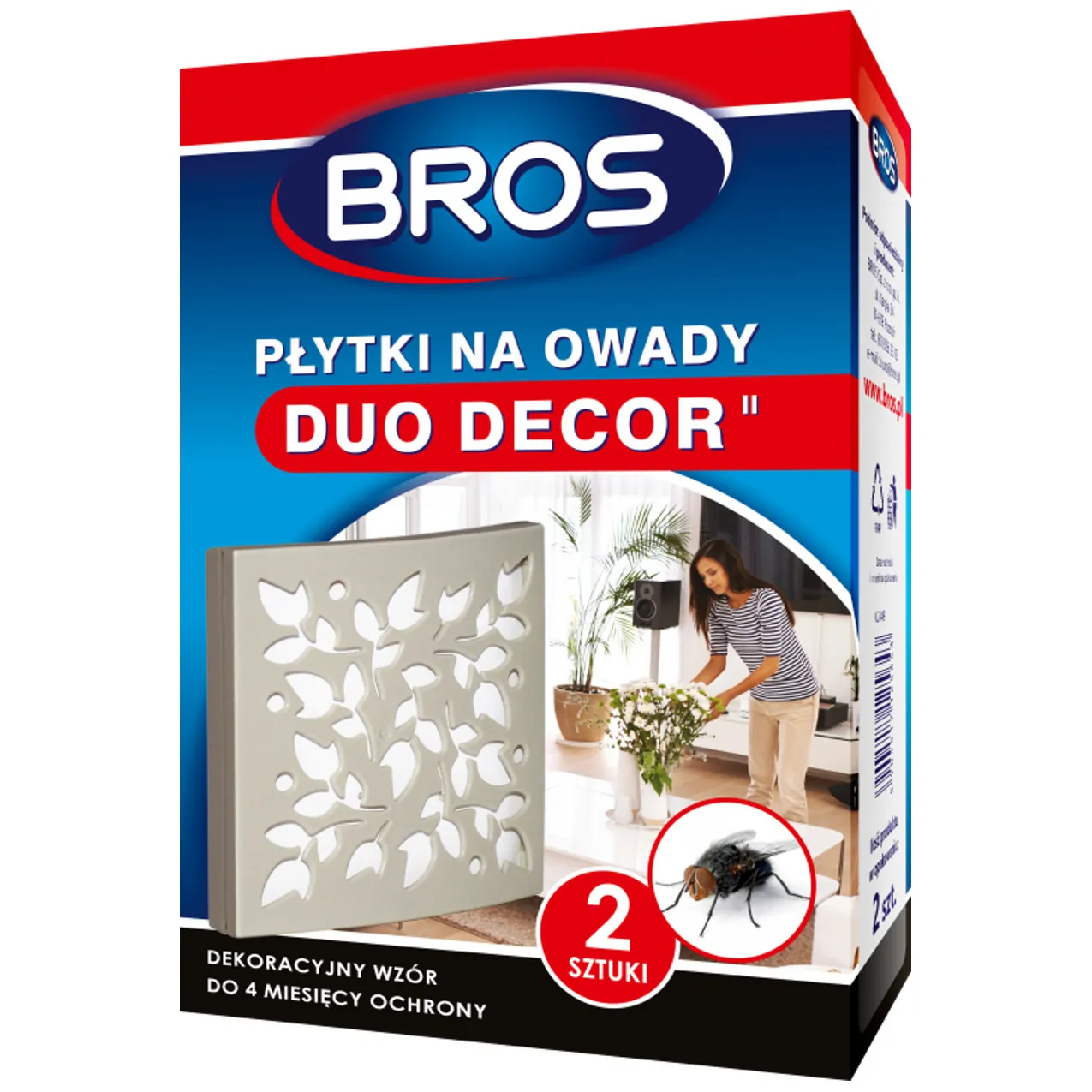 Zestaw 2 płytek na owady Bros Duo Decor