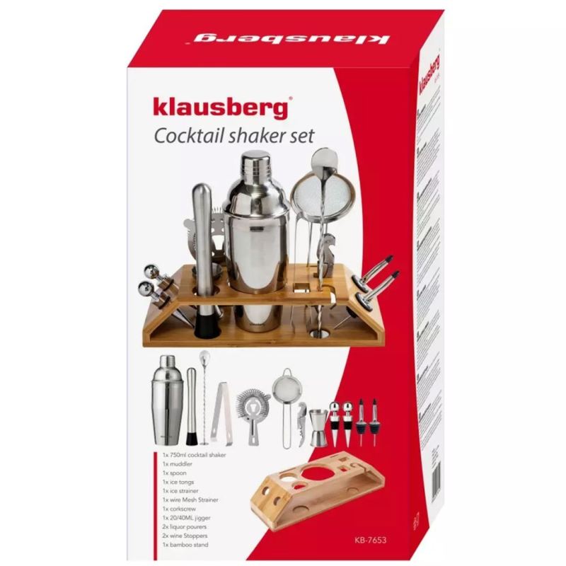 ZESTAW PRZYBORÓW BARMAŃSKICH KLAUSBERG KB-7654 - obrazek 11