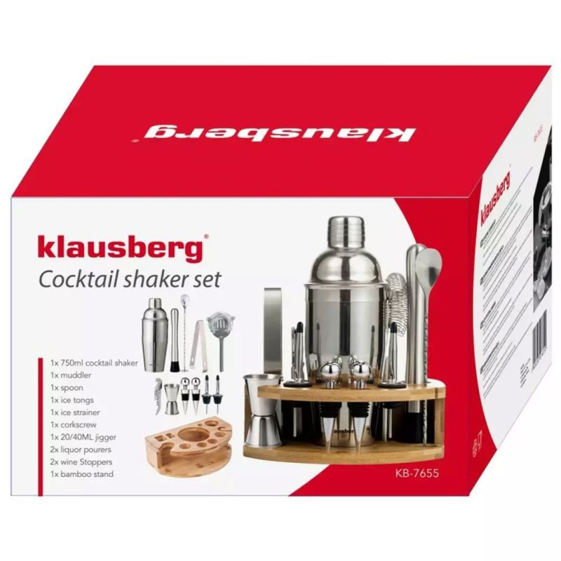 ZESTAW PRZYBORÓW BARMAŃSKICH KLAUSBERG KB-7655 - obrazek 7