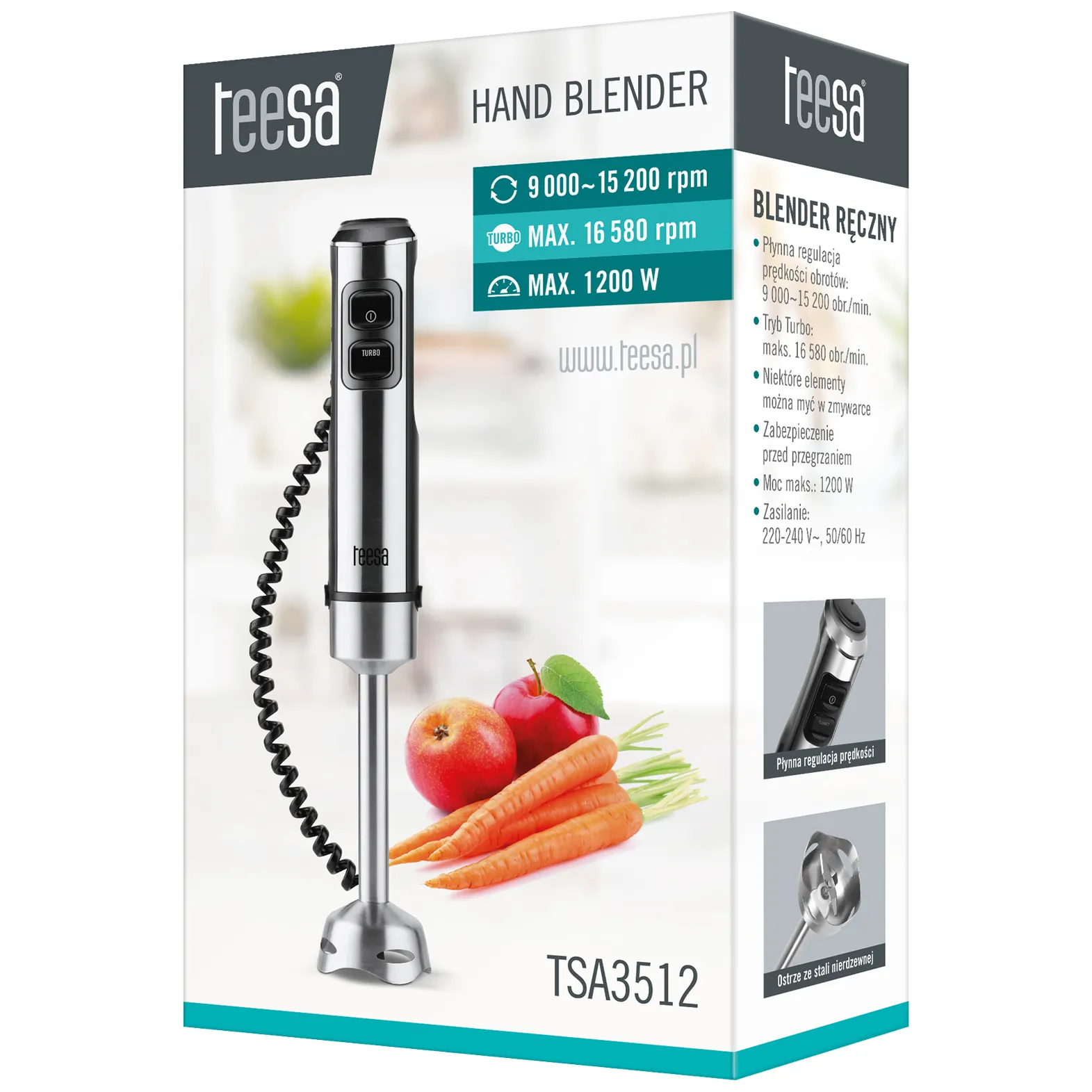 Blender ręczny 1200W - obrazek 6
