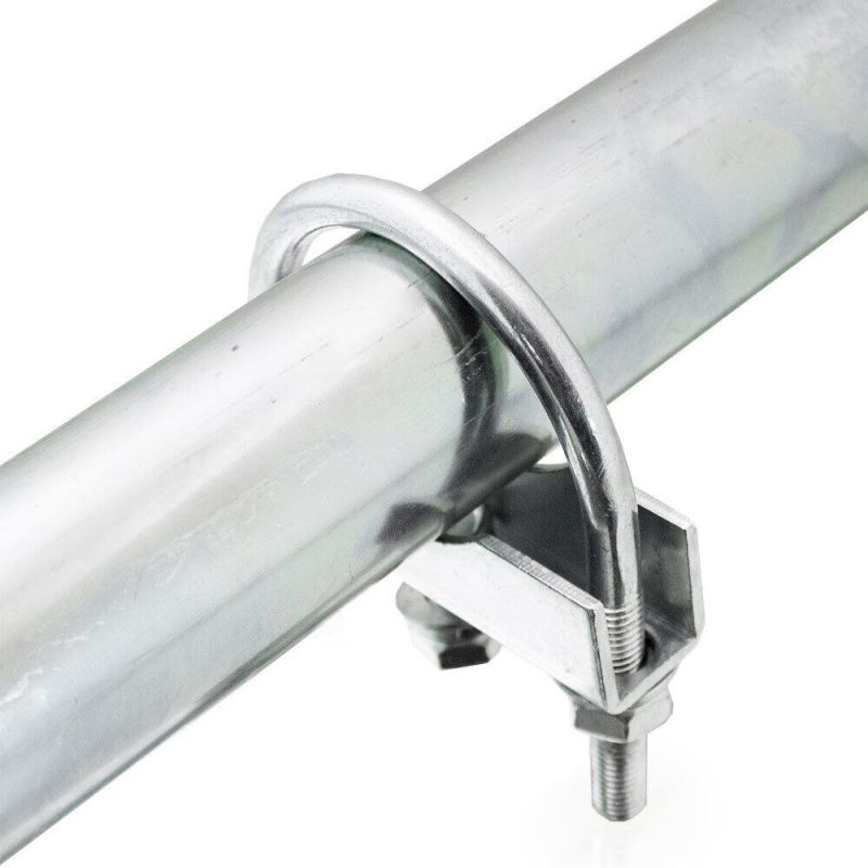 Komplet zacisków do przyczepy rury 60 mm metalowe Bituxx solidne mocowanie - obrazek 2