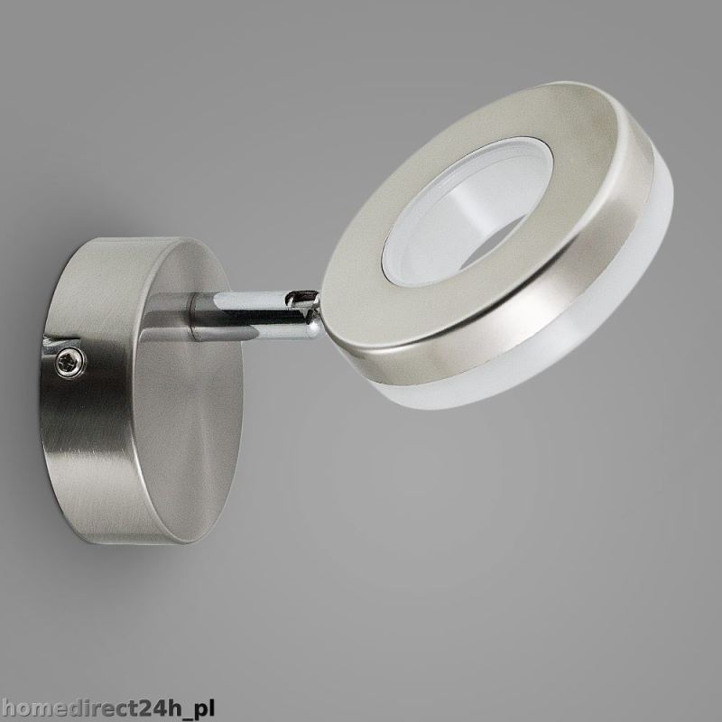 LAMPA ŚCIENNA LED RING 5W STAL NIERDZEWNA NOWOCZESNY DESIGN KLASA A+ - obrazek 4