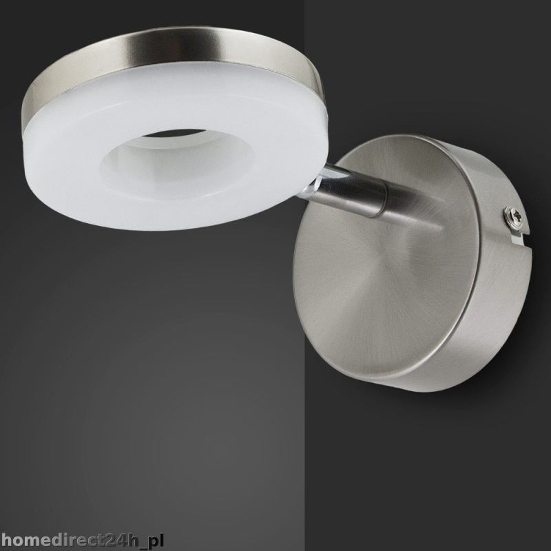 LAMPA ŚCIENNA LED RING 5W STAL NIERDZEWNA NOWOCZESNY DESIGN KLASA A+ - obrazek 5
