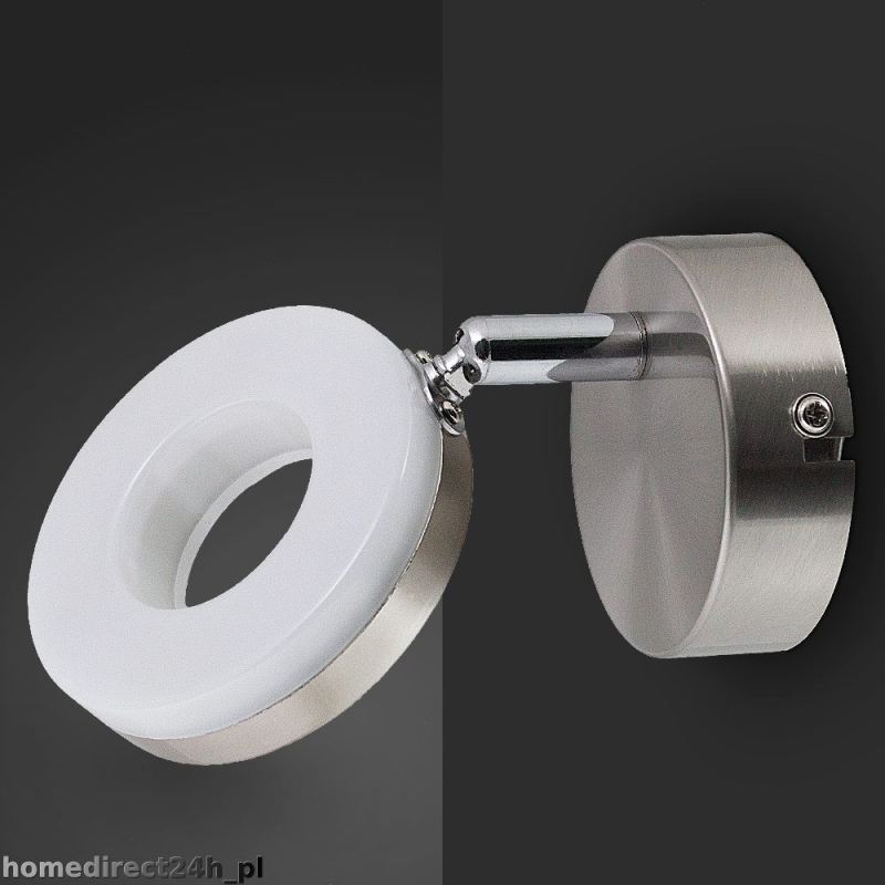 LAMPA ŚCIENNA LED RING 5W STAL NIERDZEWNA NOWOCZESNY DESIGN KLASA A+ - obrazek 6