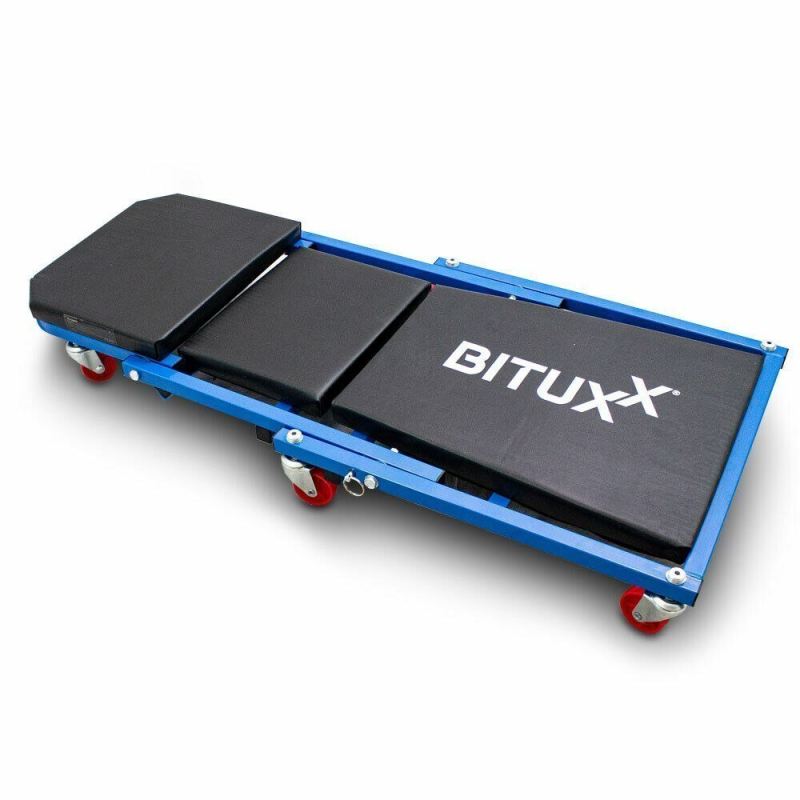 LEŻANKA WARSZTATOWA BITUXX 2W1 MOBILNY STOŁEK - obrazek 4