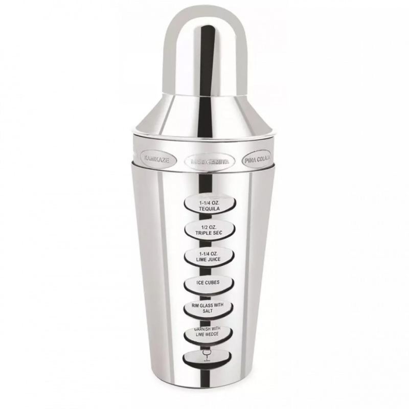 SHAKER BARMAŃSKI Z RECEPTURAMI 600ml KINGHOFF KH-1393 - obrazek 3